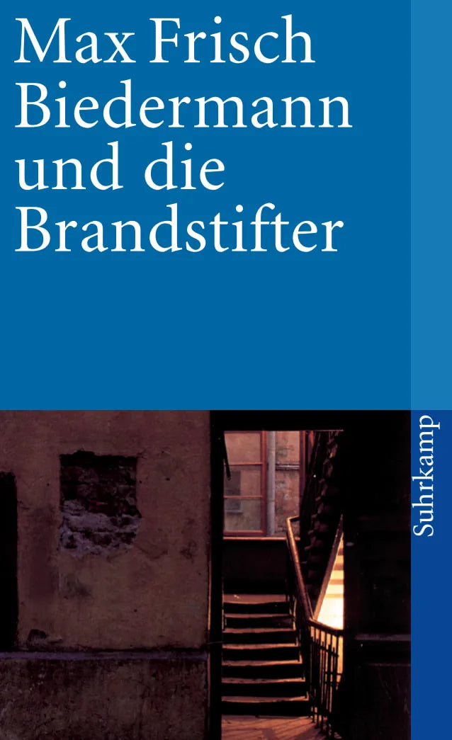 Buchcover von 'Biedermann und die Brandstifter' - Taschenbuch von Max Frisch