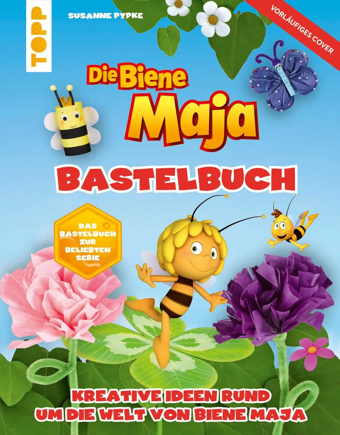 Cover: Biene Maja - Bastelbuch (Hardcover) von Susanne Pypke