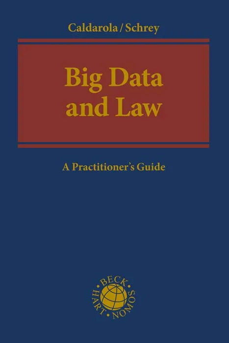 Buchcover von 'Big Data and Law' - Gebundene Ausgabe von Maria Cristina Caldarola