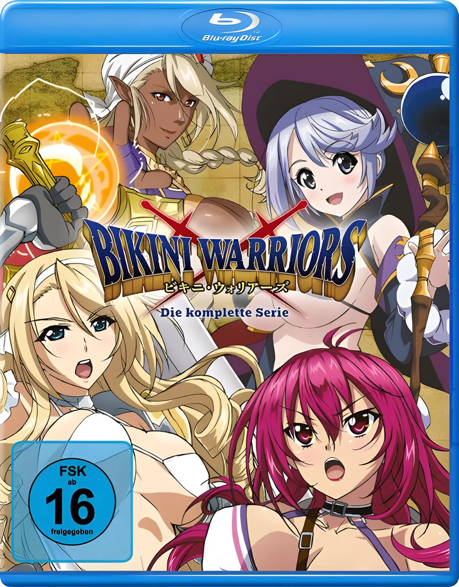 Blu-ray-Cover: Bikini Warriors