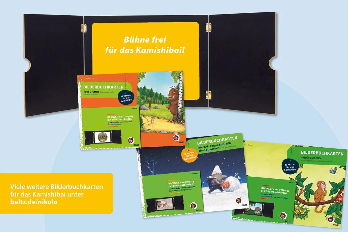 Bilderbuchkarten »Das Grüffelokind« von Axel Scheffler und Julia Donaldson – Ansicht