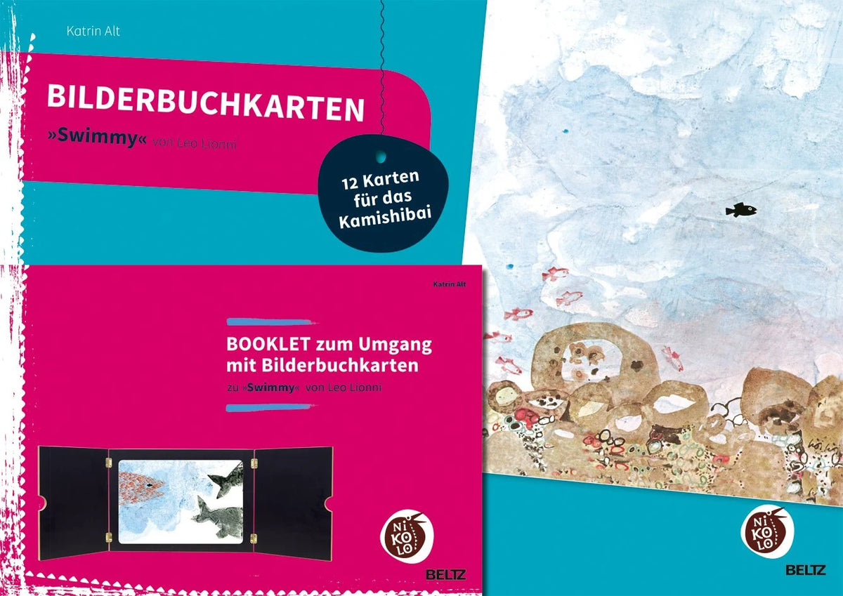 Gesellschaftsspiel: Bilderbuchkarten »Swimmy« von Leo Lionni