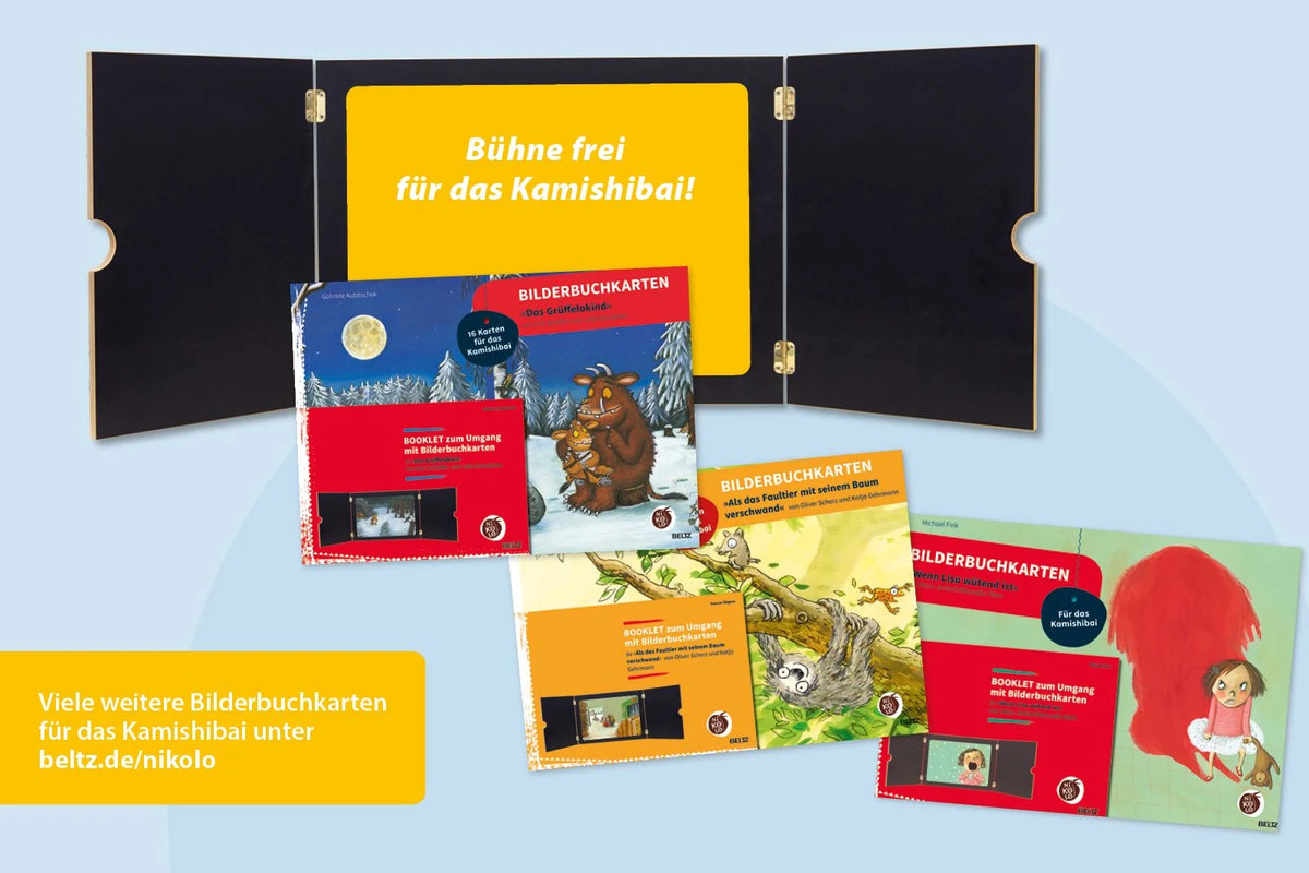 Bilderbuchkarten »Wenn du Sorgen hast, rolle einen Schneeball« von Sang-Keun Kim – Ansicht