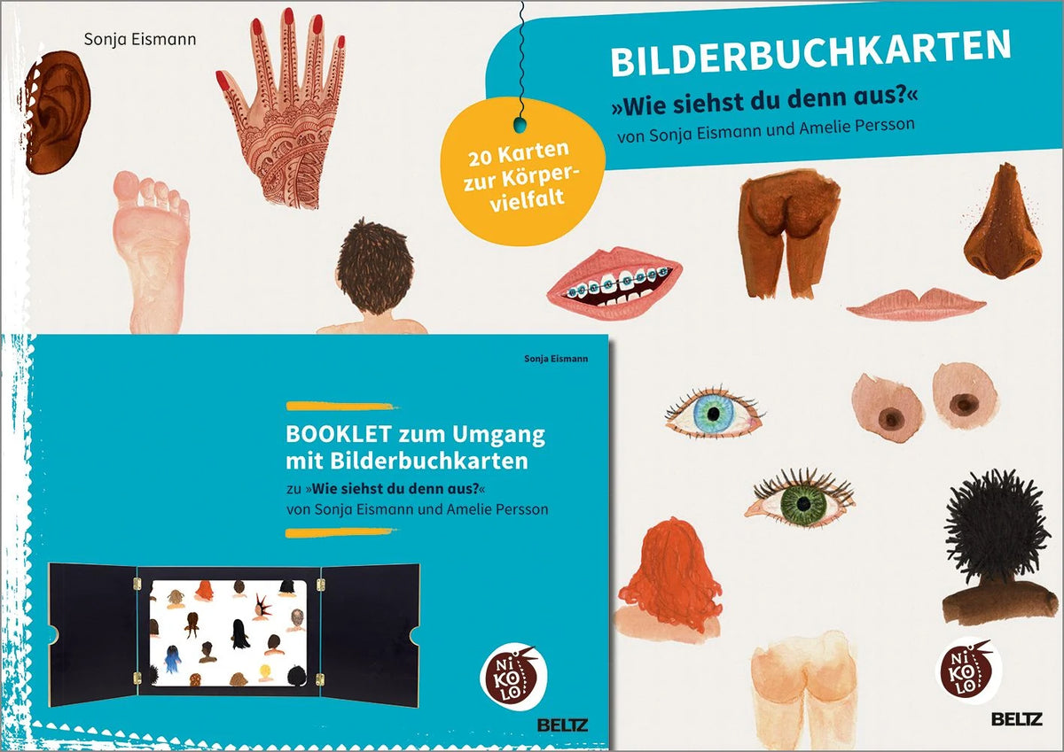 Gesellschaftsspiel: Bilderbuchkarten »Wie siehst du denn aus?« von Sonja Eismann und Amelie Persson