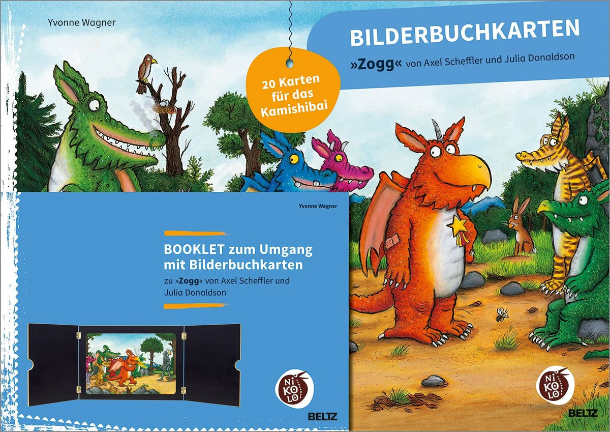 Gesellschaftsspiel: Bilderbuchkarten »Zogg« von Axel Scheffler und Julia Donaldson