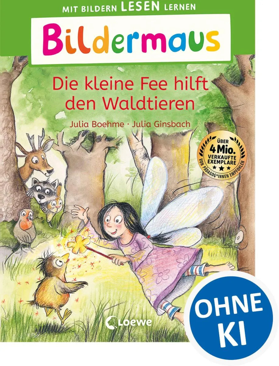 Cover: Bildermaus - Die kleine Fee hilft den Waldtieren (E-Book) von Julia Boehme