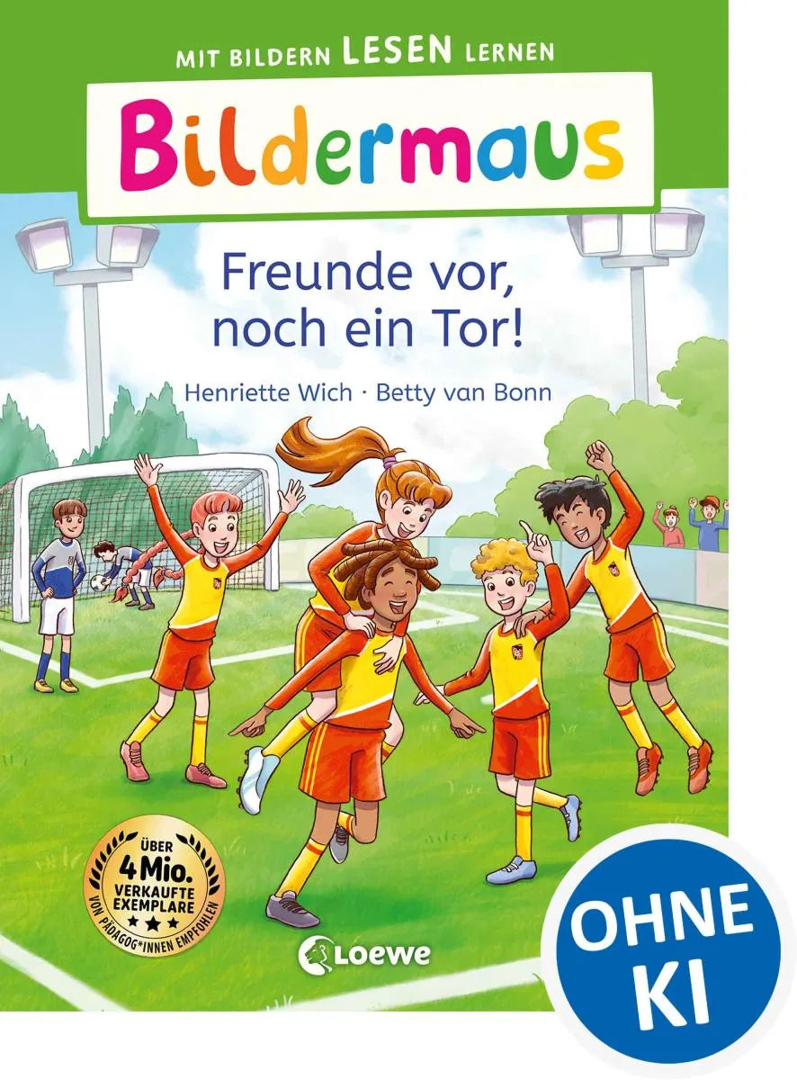 Cover: Bildermaus - Freunde vor, noch ein Tor! (E-Book) von Henriette Wich