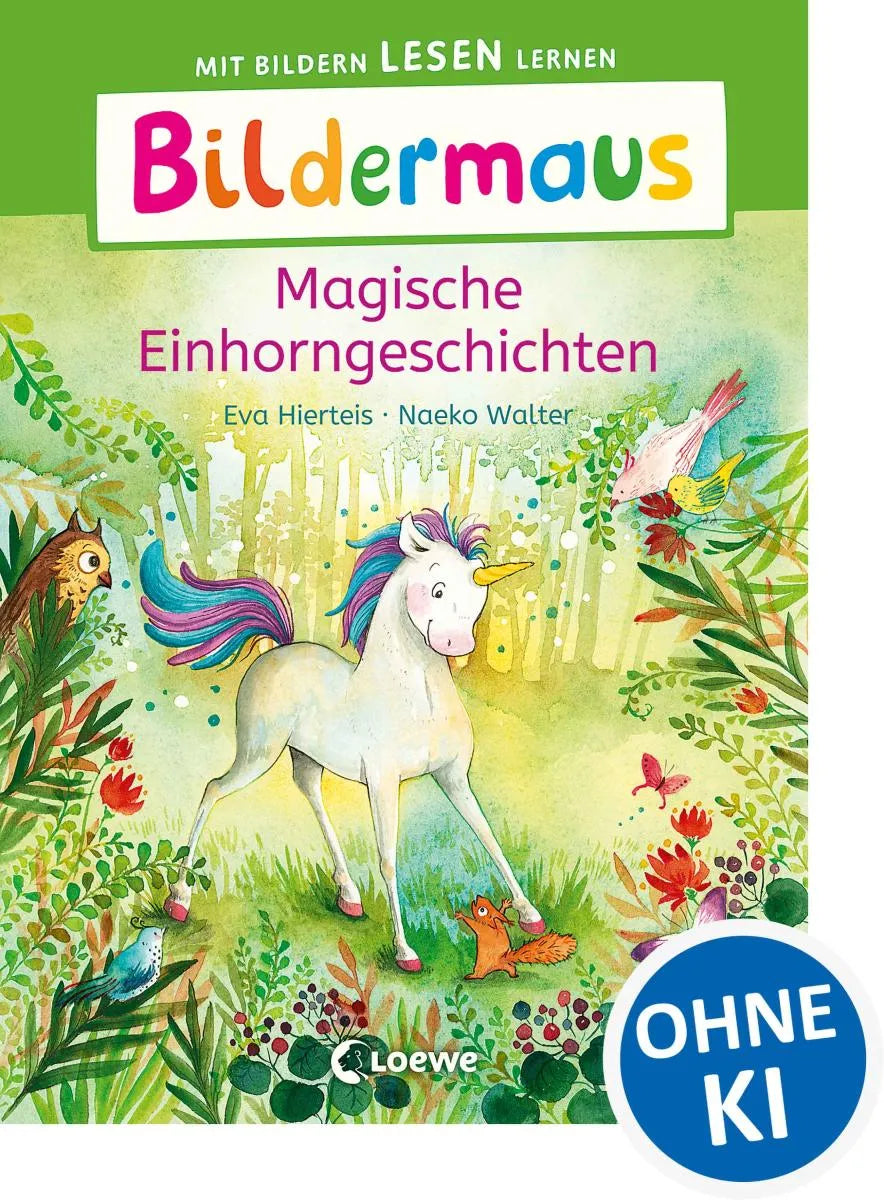 Cover: Bildermaus - Magische Einhorngeschichten (E-Book) von Eva Hierteis