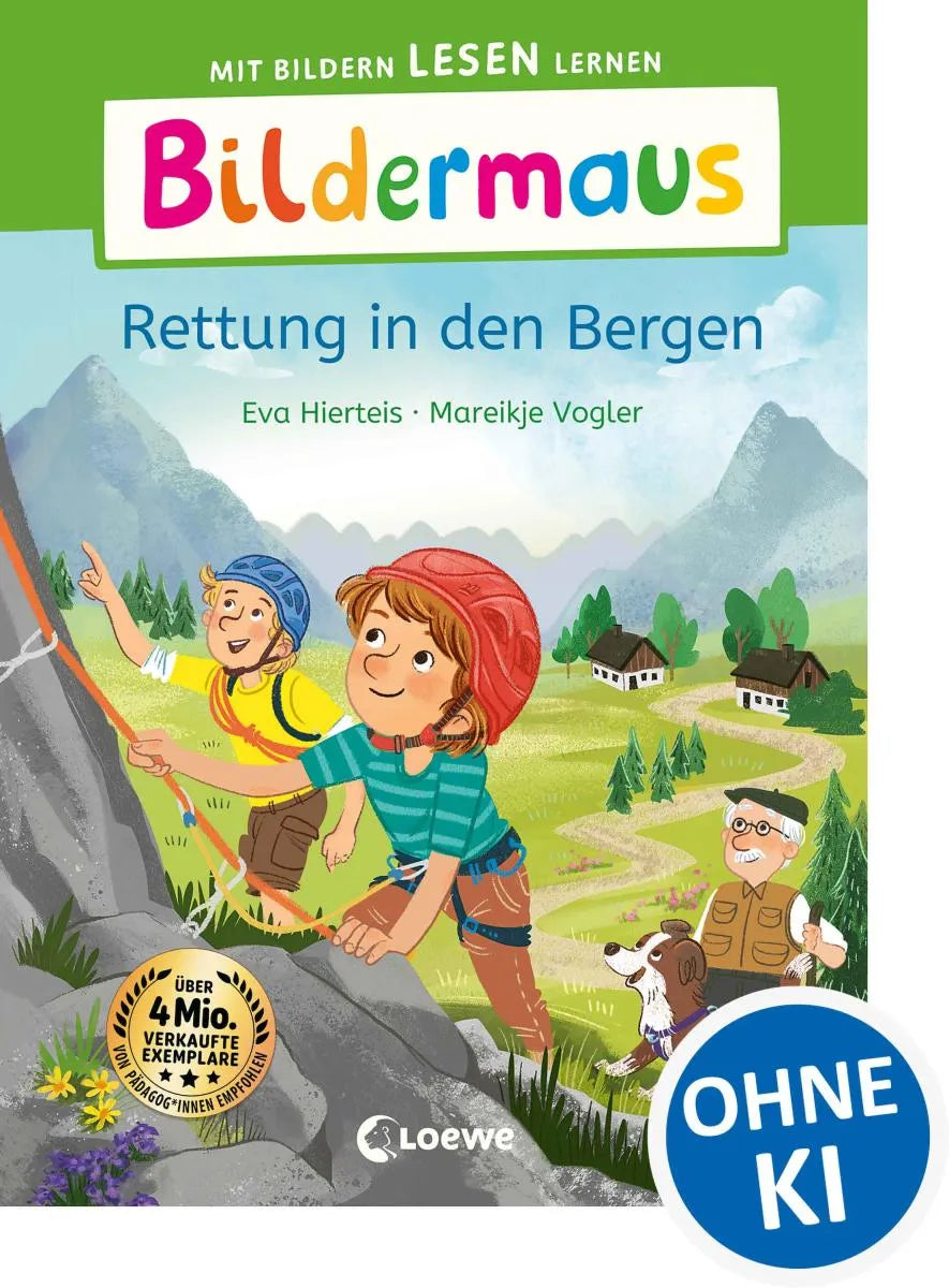 Cover: Bildermaus - Rettung in den Bergen (E-Book) von Eva Hierteis