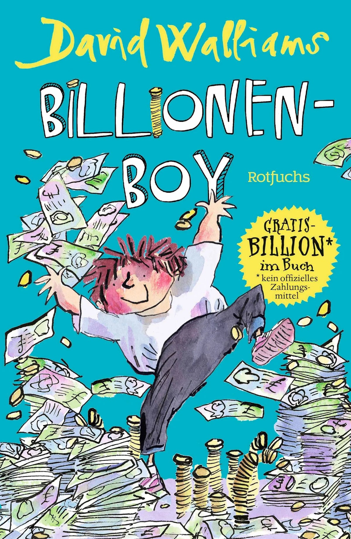 Cover: Billionen-Boy (Hardcover) von David Walliams