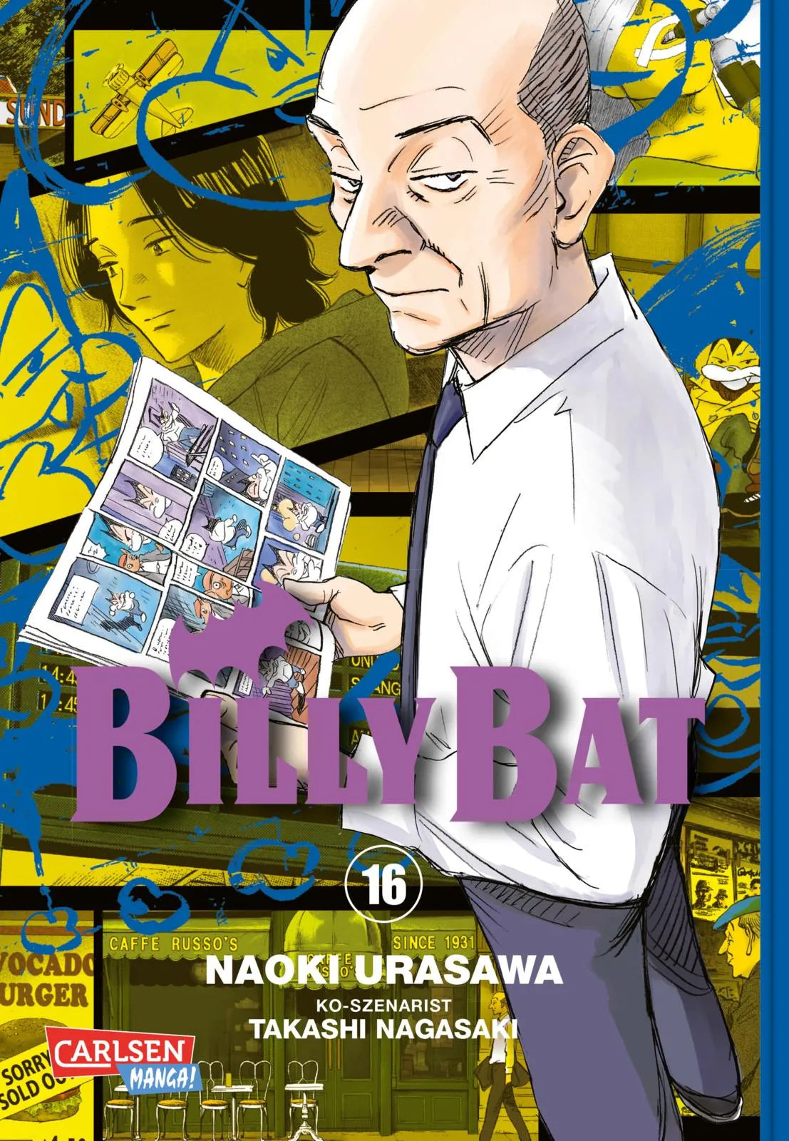Buchcover von 'Billy Bat 16' - Taschenbuch von Naoki Urasawa