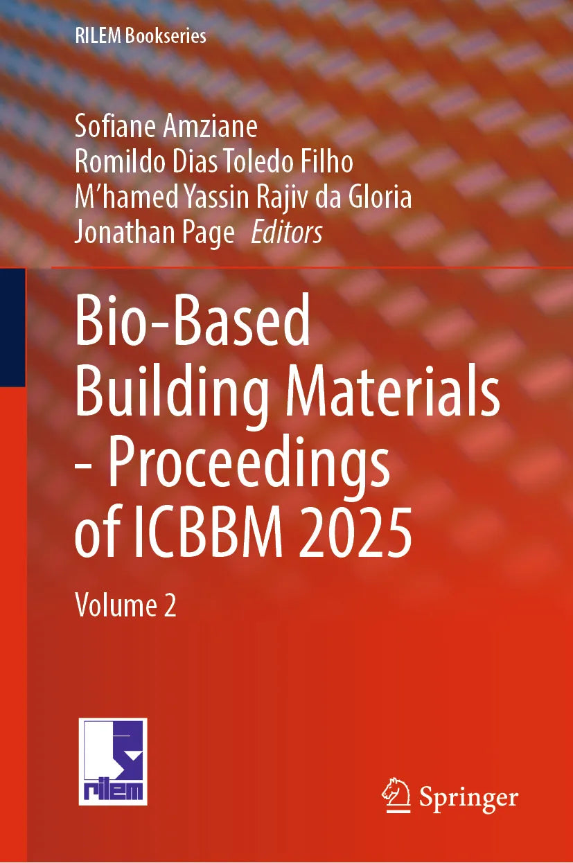 Cover: Bio-Based Building Materials - Proceedings of ICBBM 2025 (E-Book)