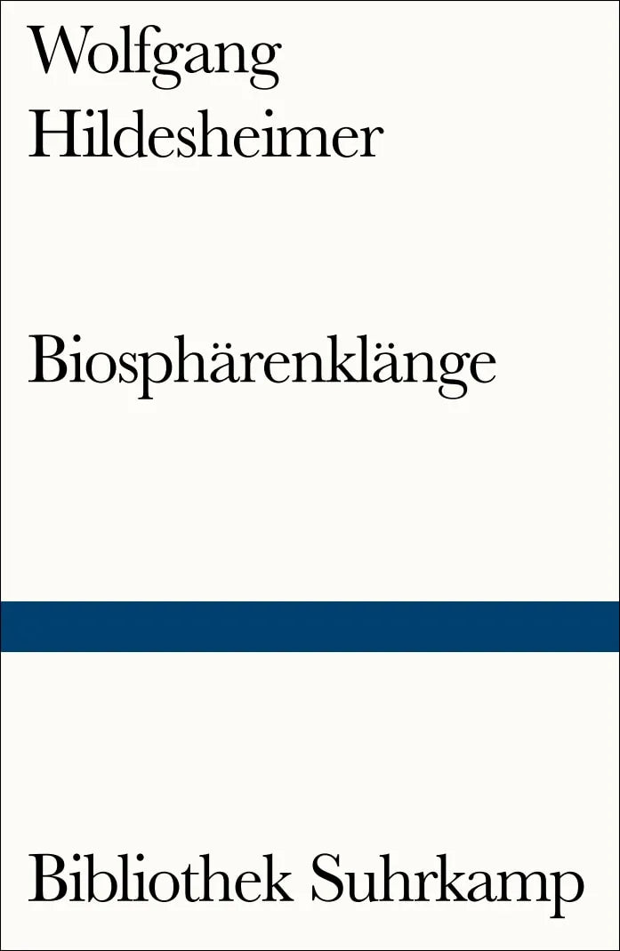 Buchcover von 'Biosphärenklänge' - Taschenbuch von Wolfgang Hildesheimer