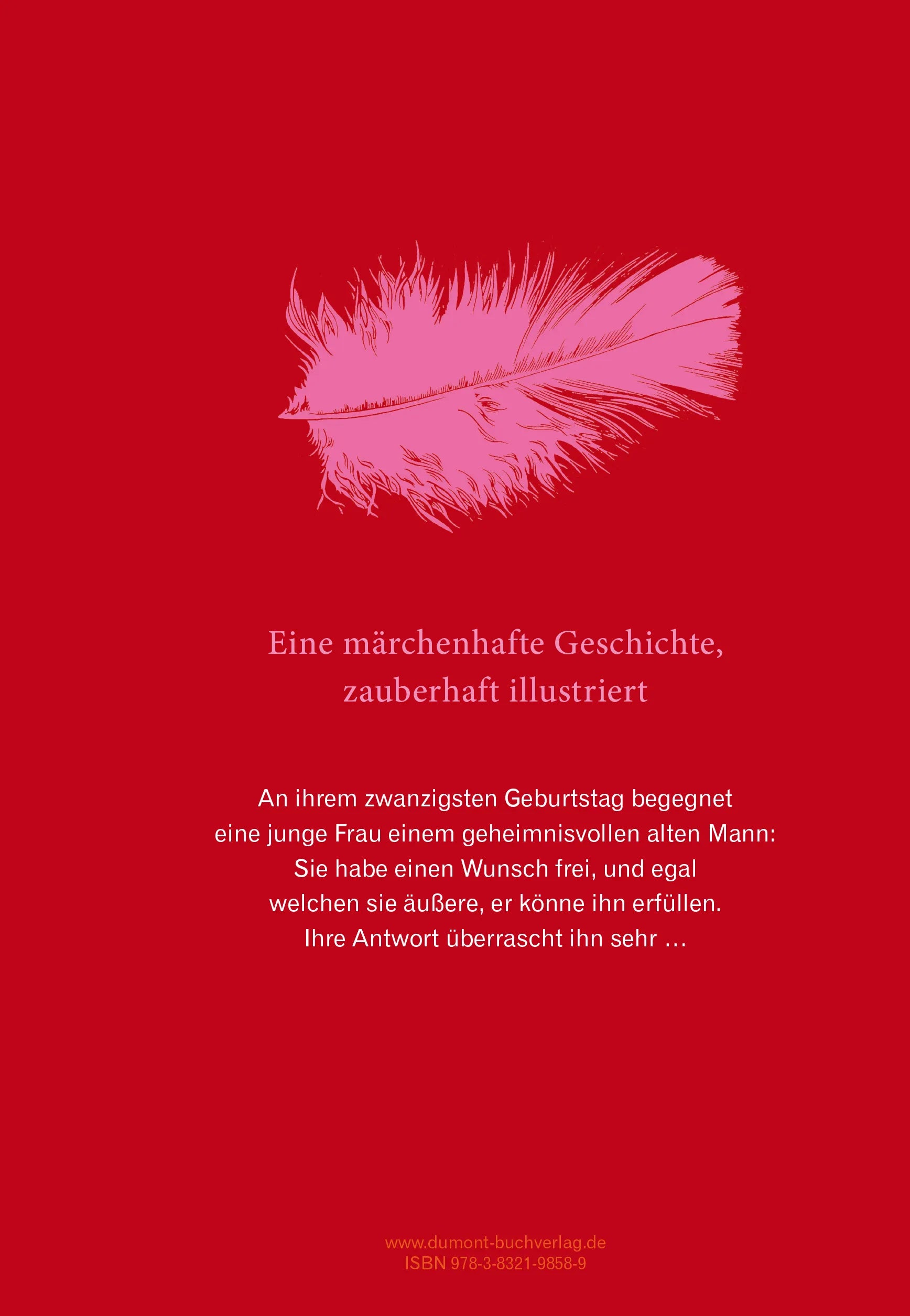 Buchrückseite von 'Birthday Girl' mit Klappentext - Gebundene Ausgabe
