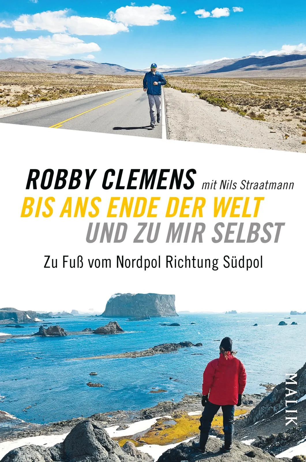 Buchcover von 'Bis ans Ende der Welt und zu mir selbst' - Paperback von Robby Clemens