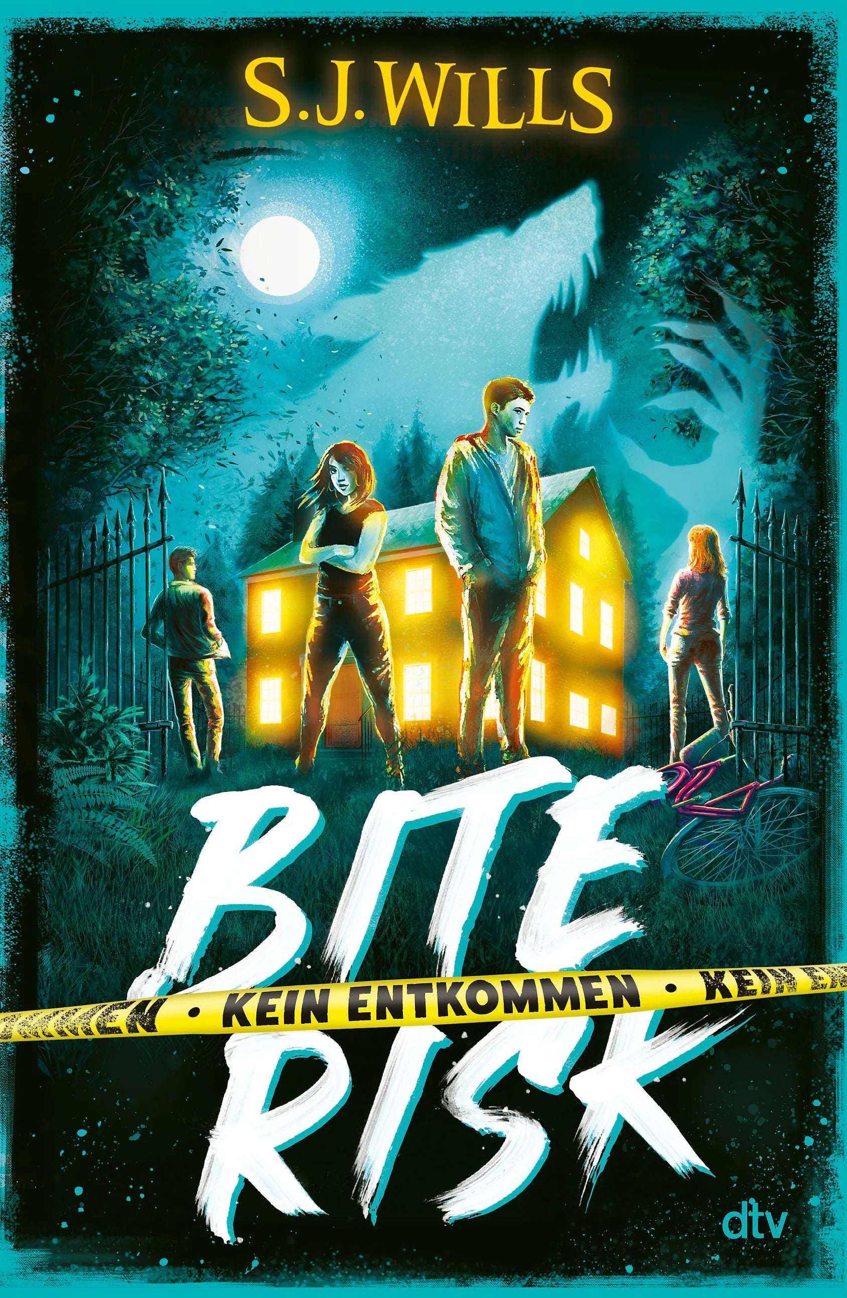 Buchcover von 'Bite Risk – Kein Entkommen' - Gebundene Ausgabe von S.J. Wills