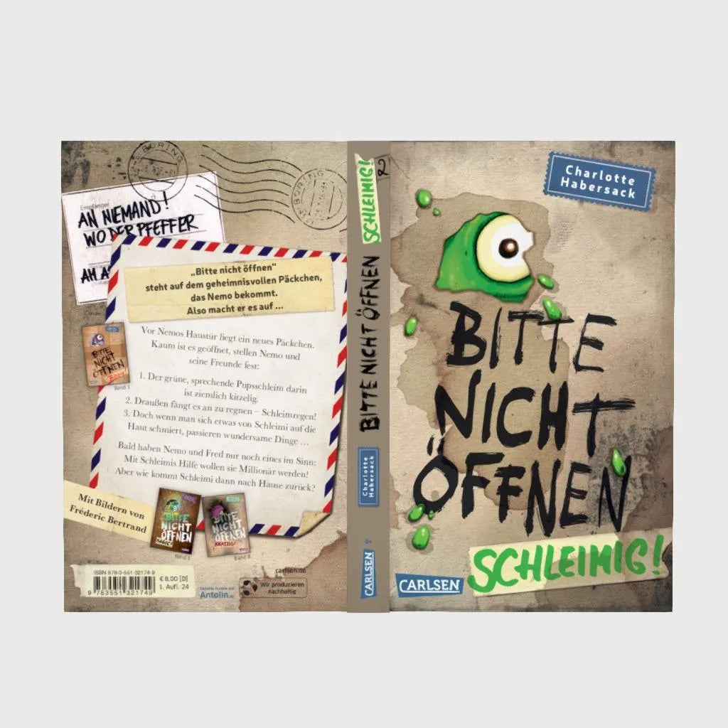 Produktansicht: Bitte nicht öffnen 2: Schleimig! (Taschenbuch)