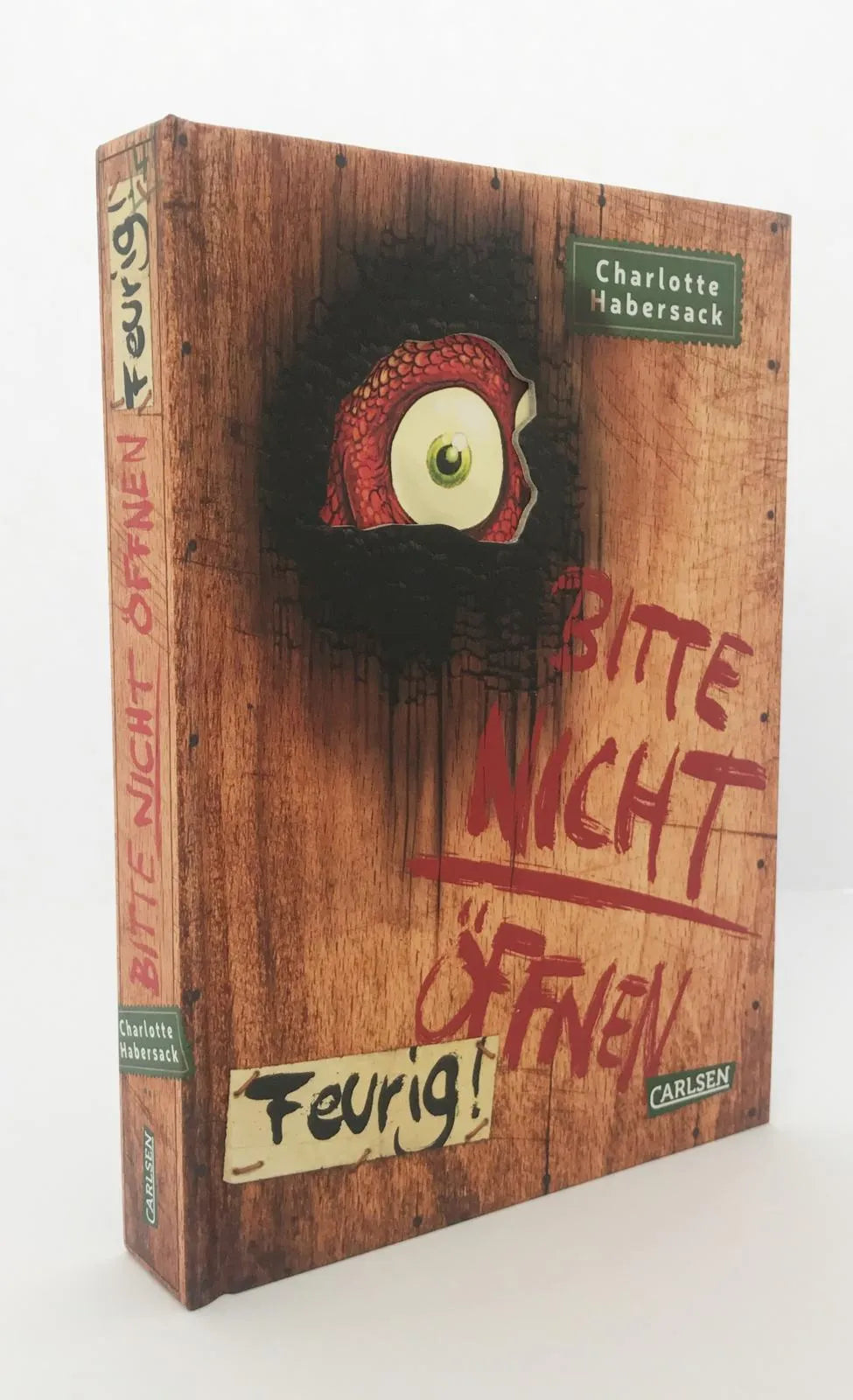 Detailansicht: Bitte nicht öffnen 4: Feurig! (Hardcover)