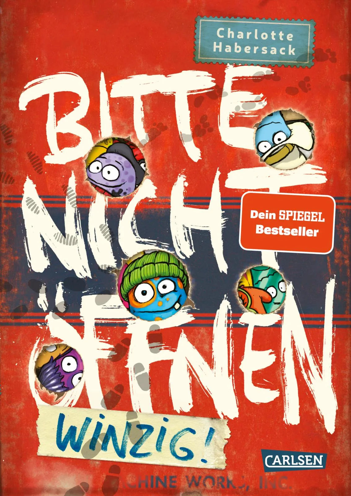 Cover: Bitte nicht öffnen 7: Winzig! (Hardcover) von Charlotte Habersack