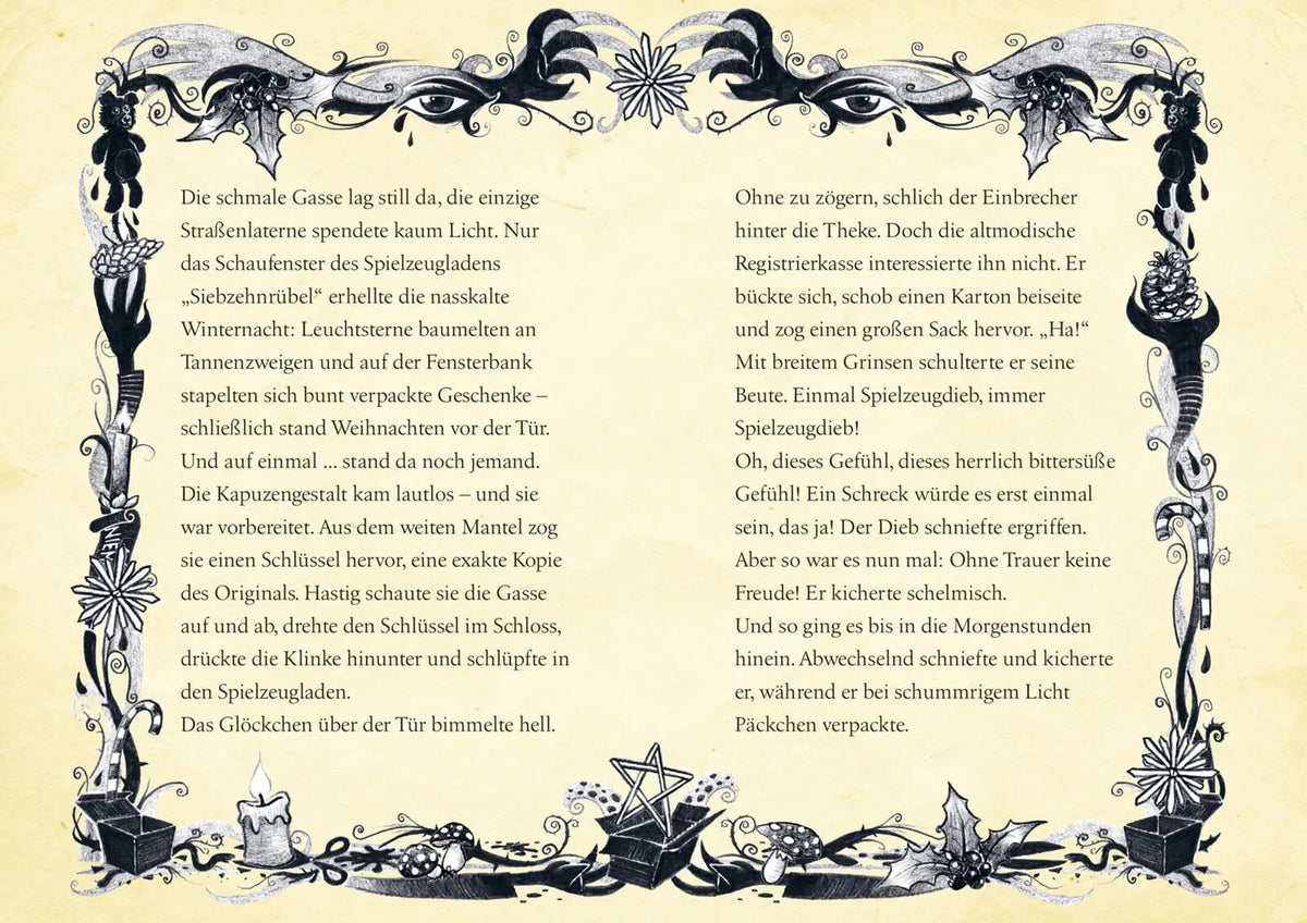 Detailansicht: Bitte nicht öffnen: Das Adventskalenderbuch (Hardcover)