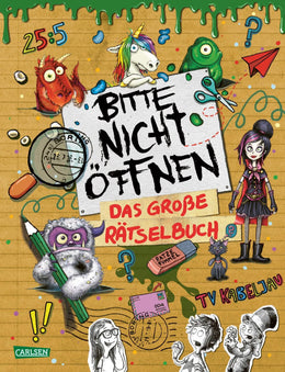 Buchcover von 'Bitte nicht öffnen: Das große Rätselbuch' - Taschenbuch von Linda Hartwig