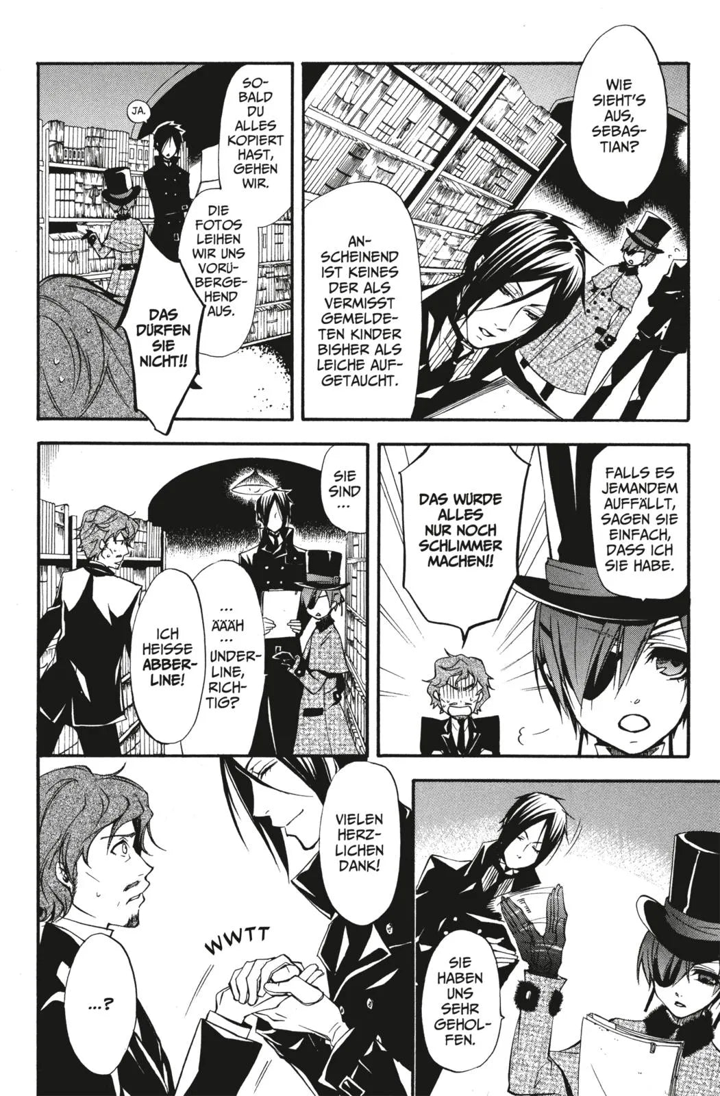 Detailansicht: Black Butler 6 (Taschenbuch)