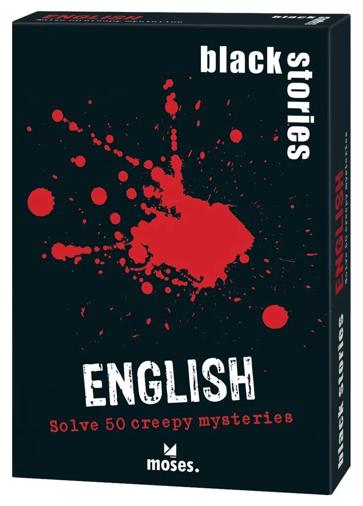 Gesellschaftsspiel: black stories English