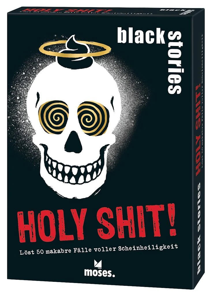 Krimispiel: black stories Holy Shit!