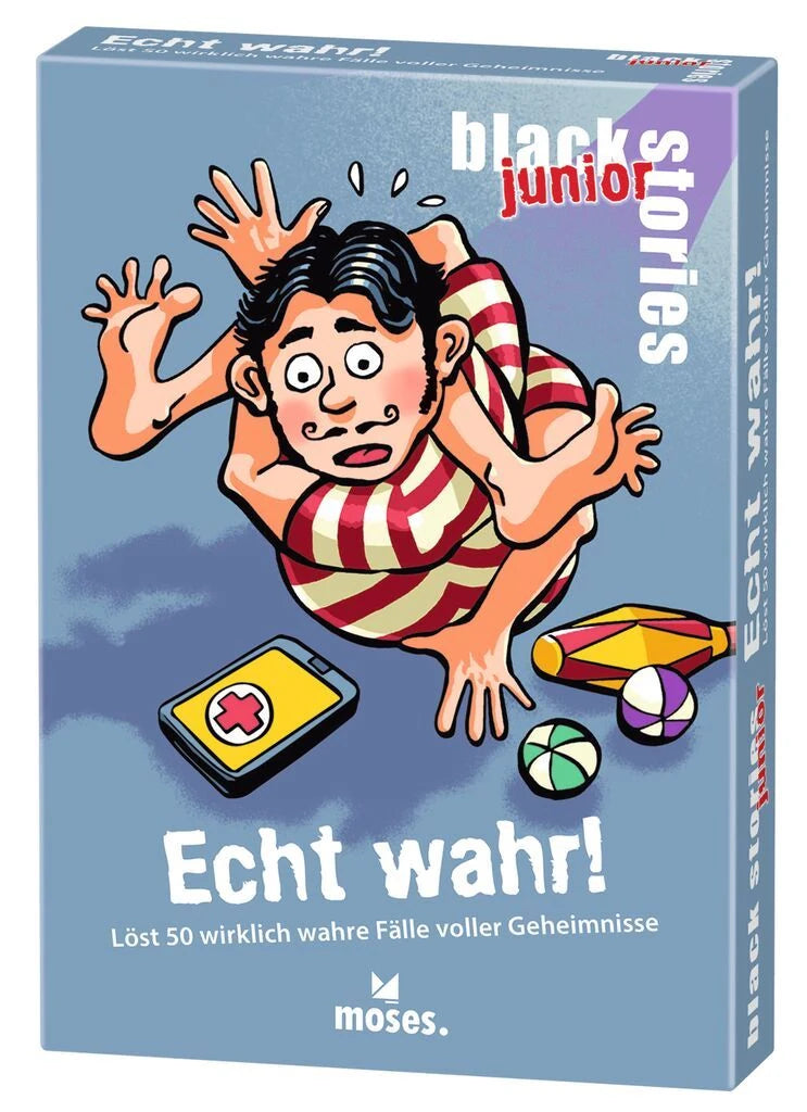 Krimispiel: black stories junior Echt wahr!