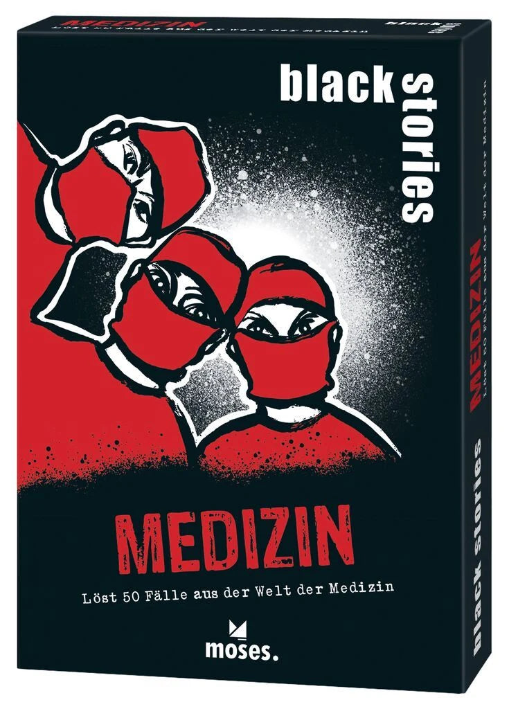 Krimispiel: black stories Medizin