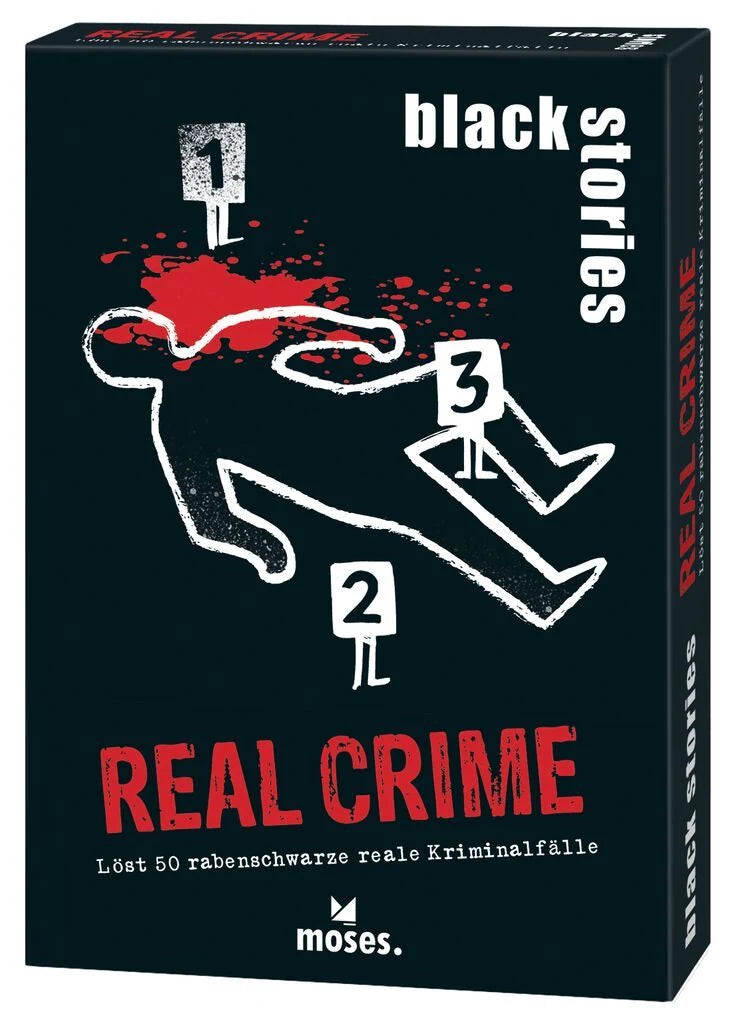 Krimi- & Escape-Spiel: black stories Real Crime