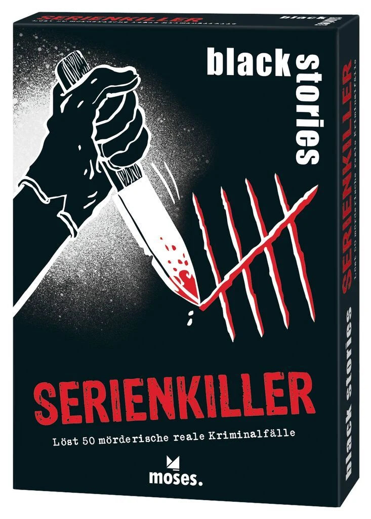 Krimispiel: black stories Serienkiller