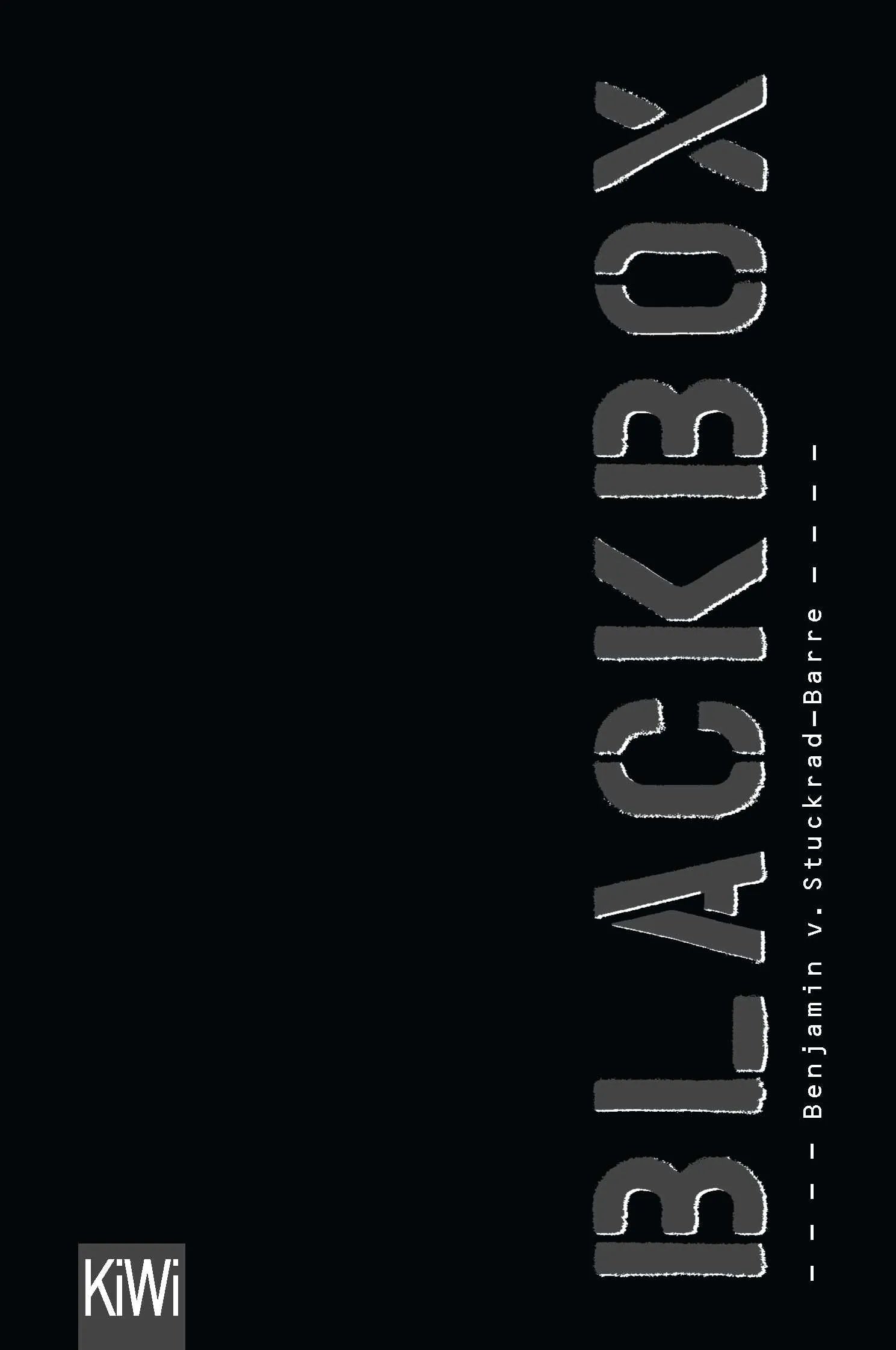 Buchcover von 'Blackbox' - Taschenbuch von Benjamin von Stuckrad-Barre
