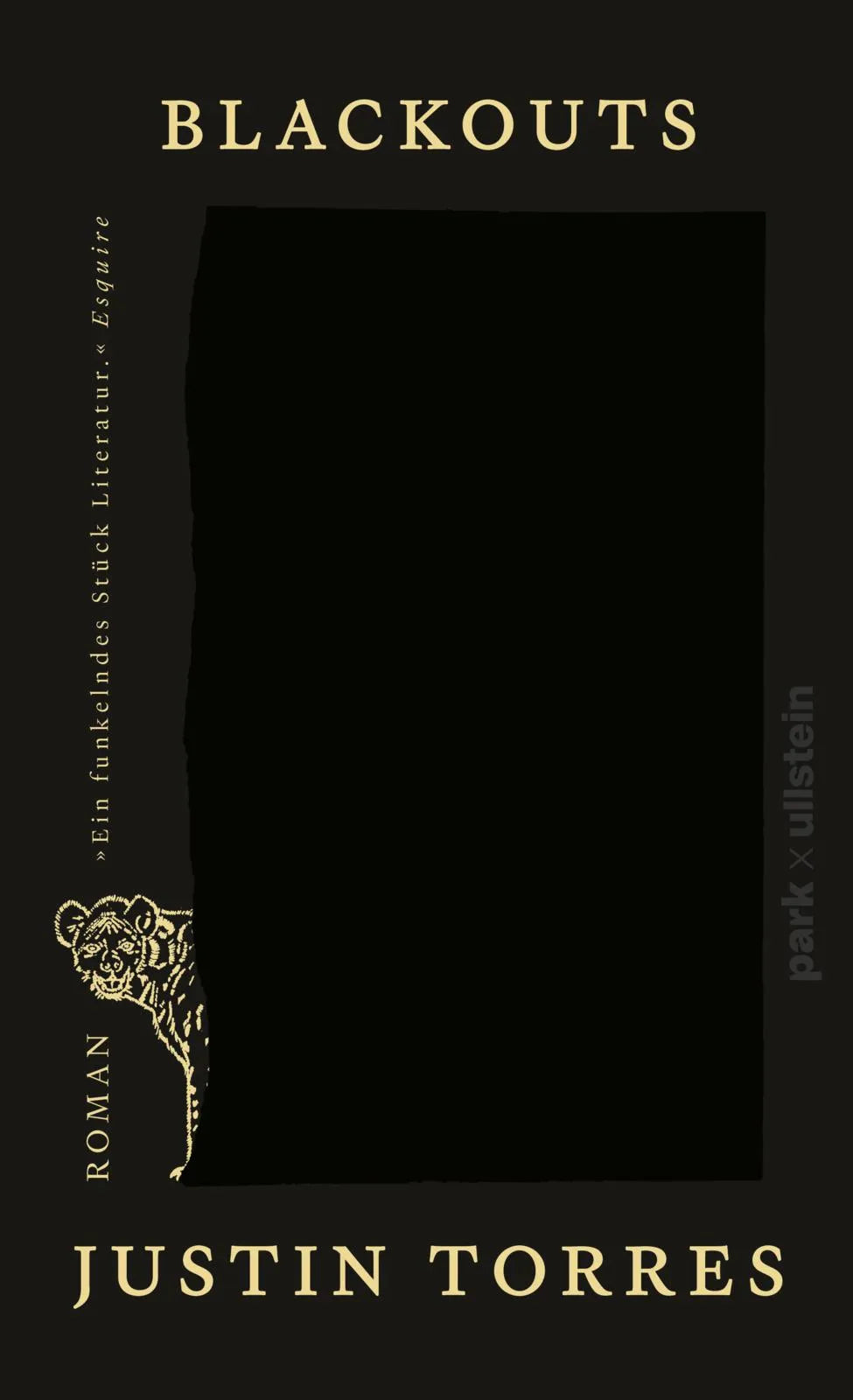 Buchcover von 'Blackouts' - Gebundene Ausgabe von Justin Torres