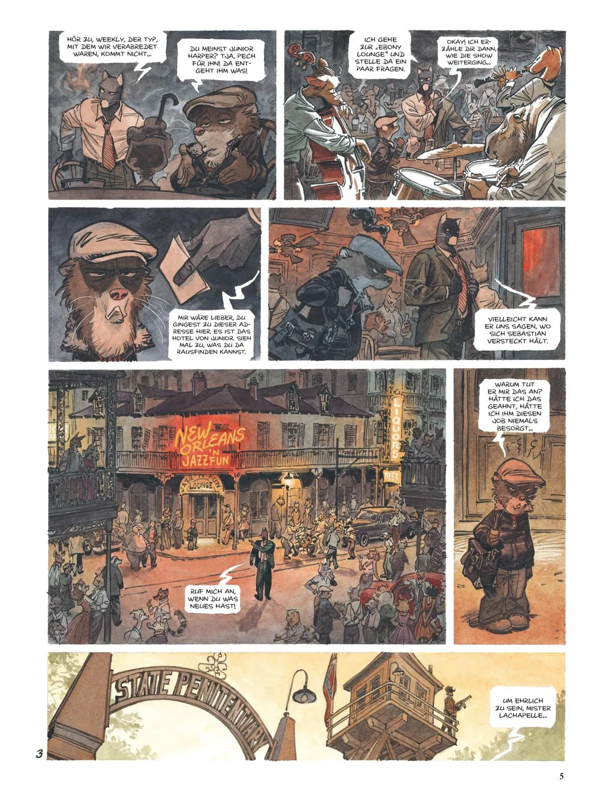 Abbildung von 'Blacksad 4: Die Stille der Hölle'