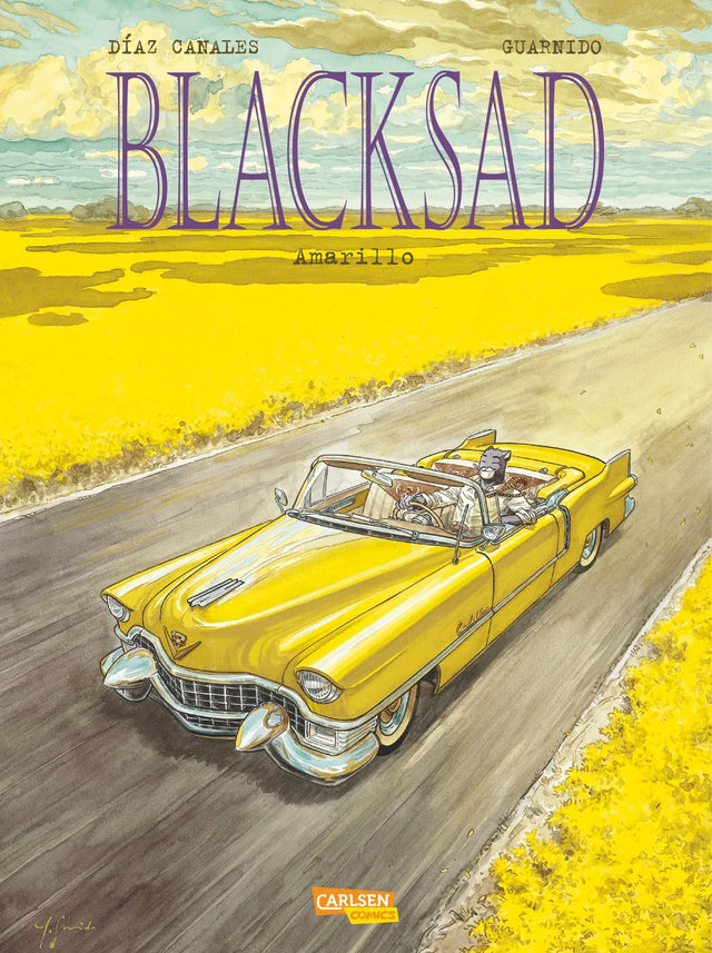 Buchcover von 'Blacksad 5: Amarillo' - Gebundene Ausgabe von Juan Díaz Canales