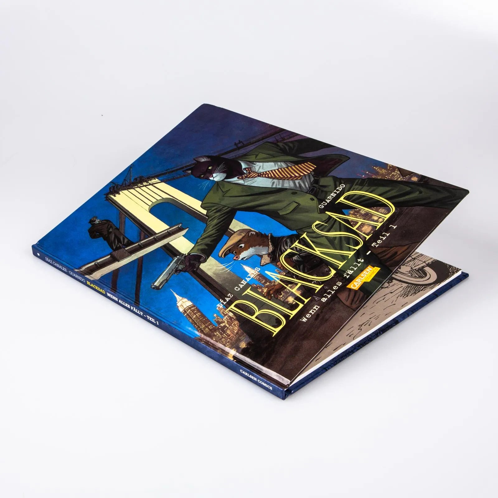 Produktansicht: Blacksad 6: Wenn alles fällt – Teil 1 (Gebundene Ausgabe)