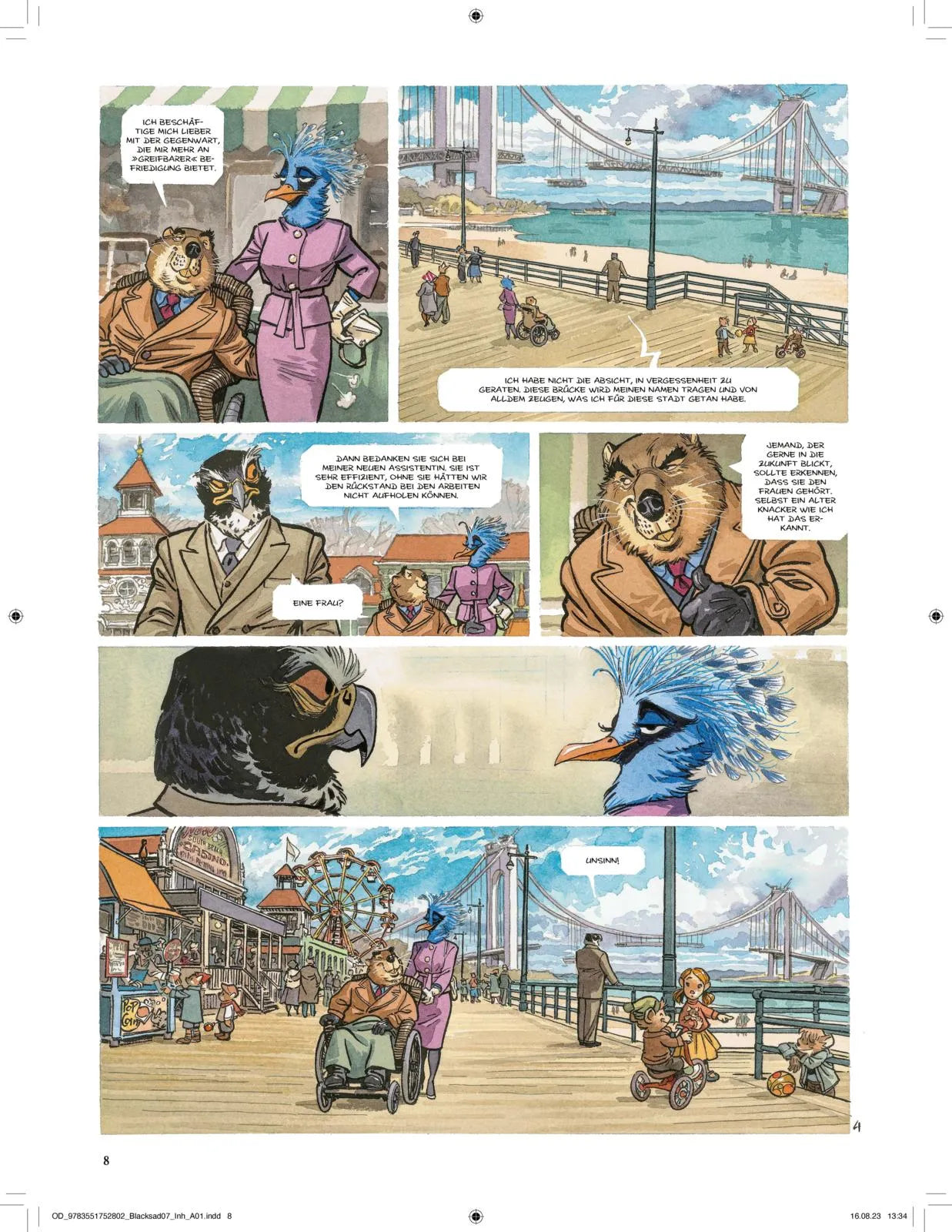 Abbildung von 'Blacksad 7: Wenn alles fällt – Teil 2'