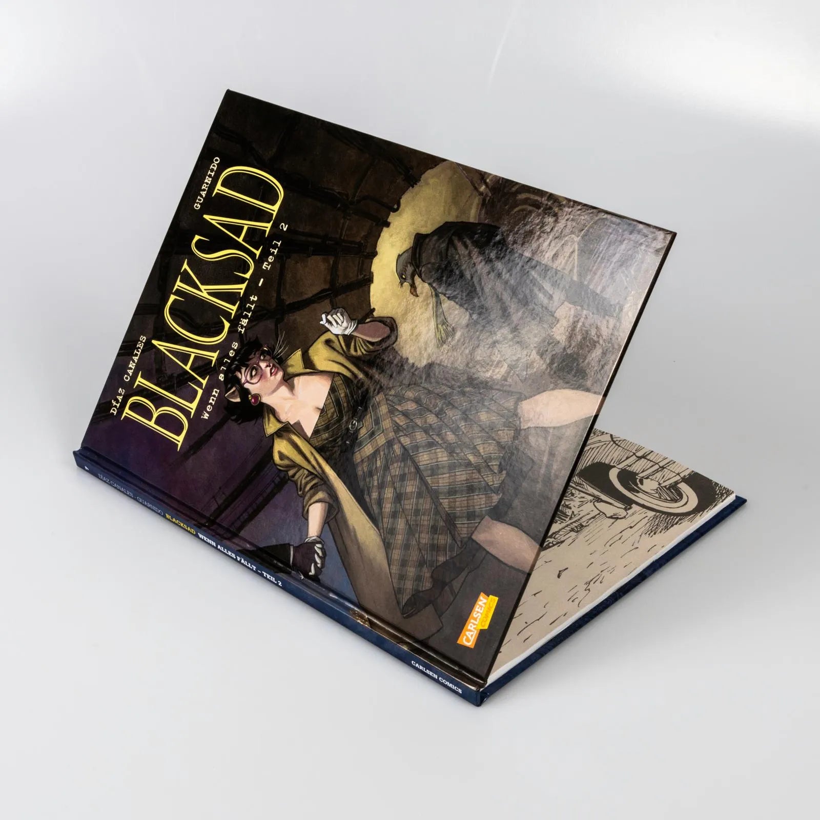 Produktansicht: Blacksad 7: Wenn alles fällt – Teil 2 (Gebundene Ausgabe)