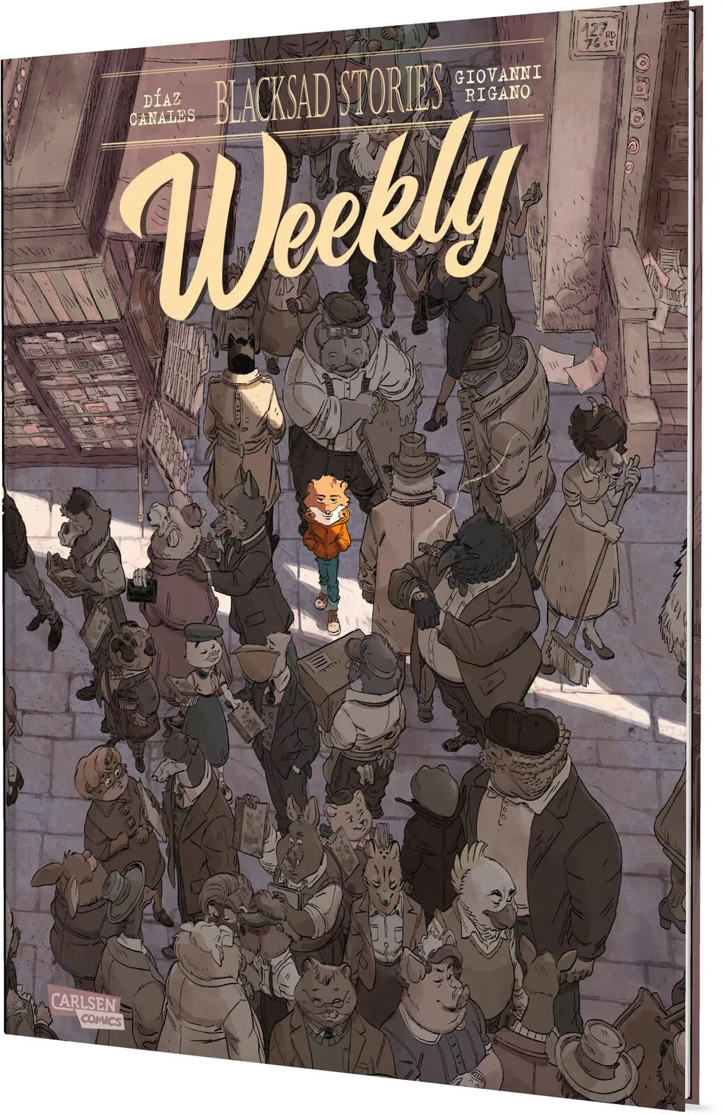 Buchcover von 'Blacksad Stories' - Gebundene Ausgabe von Juan Díaz Canales