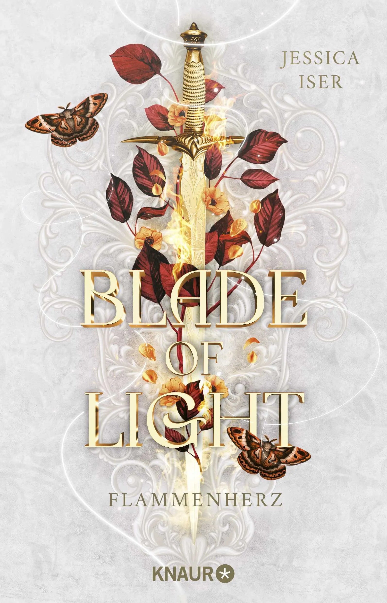 Buchcover von 'Blade of Light. Flammenherz' - Paperback von Jessica Iser