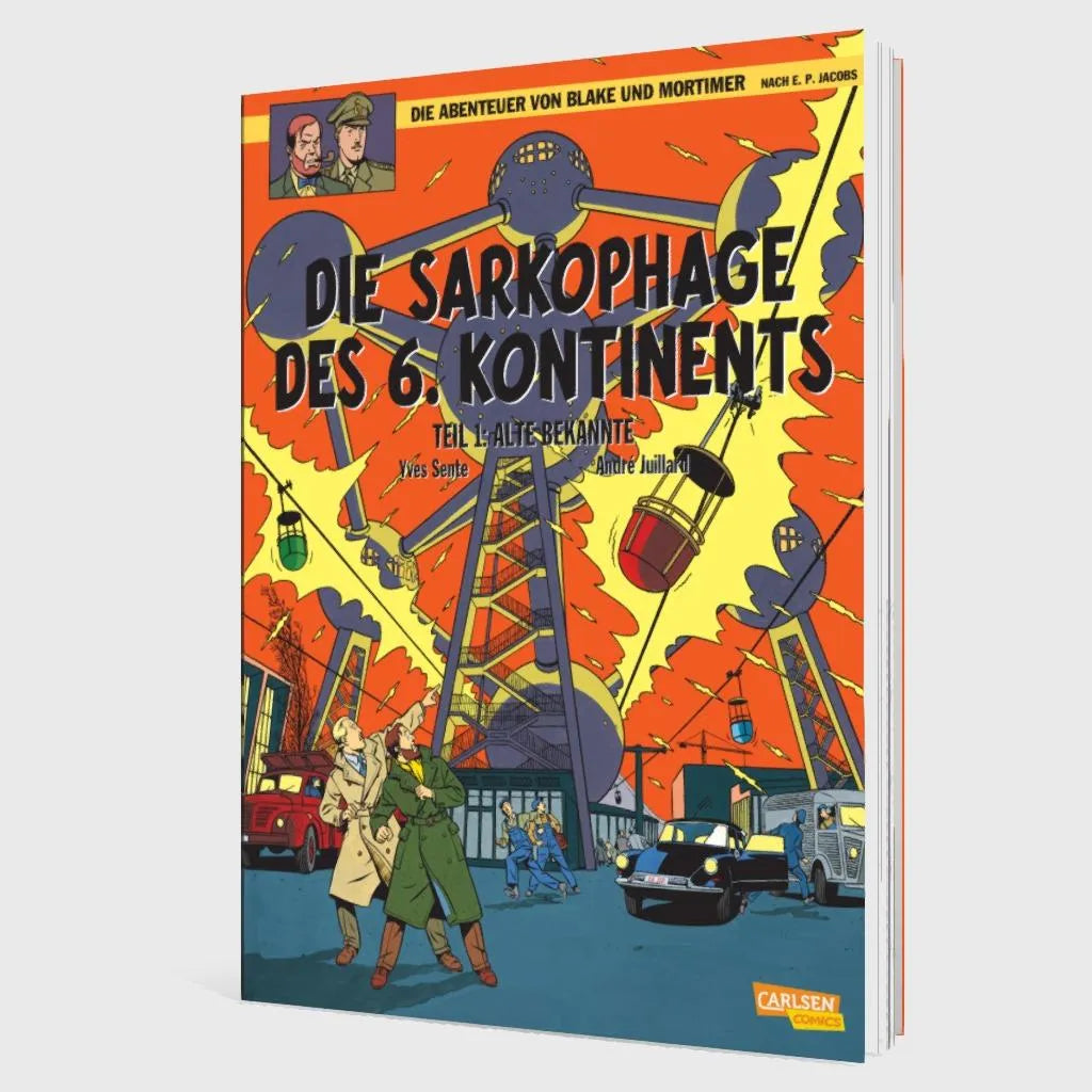 André Juillard - Blake und Mortimer 13: Die Sarkophage des 6. Kontinents, Teil I: Alte Bekannte