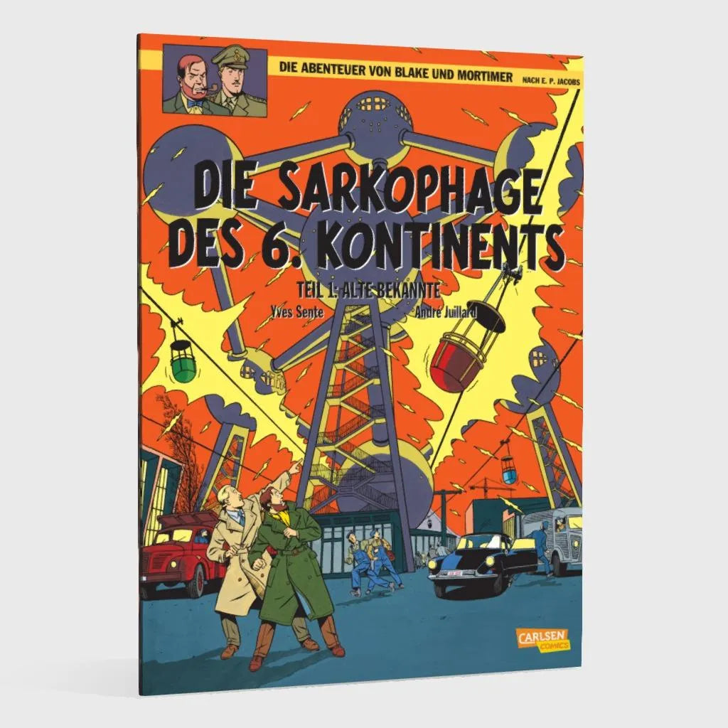 Produktansicht: Blake und Mortimer 13: Die Sarkophage des 6. Kontinents, Teil I: Alte Bekannte (Taschenbuch)