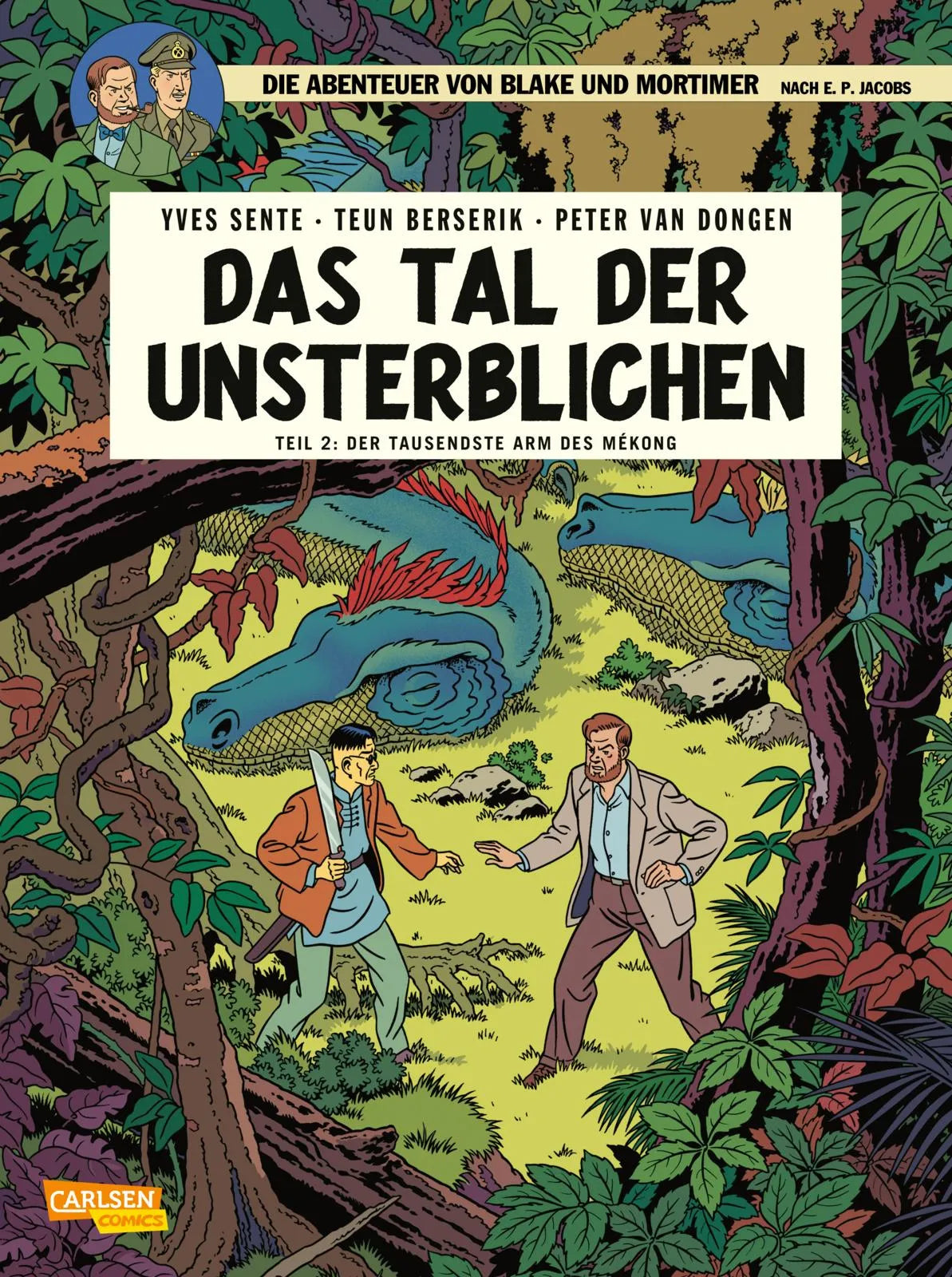 Buchcover von 'Blake und Mortimer 23: Das Tal der Unsterblichen, Teil 2' - Taschenbuch von Yves Sente