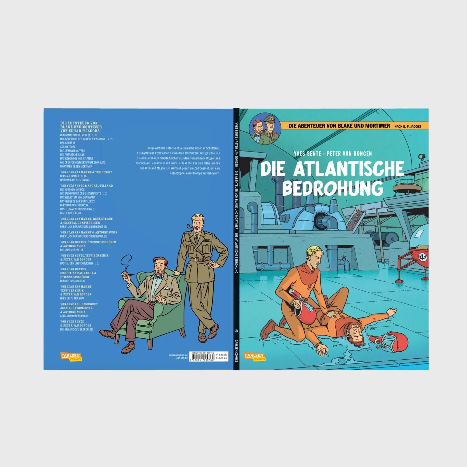 Detailansicht: Blake und Mortimer 28: Die atlantische Bedrohung (Taschenbuch)