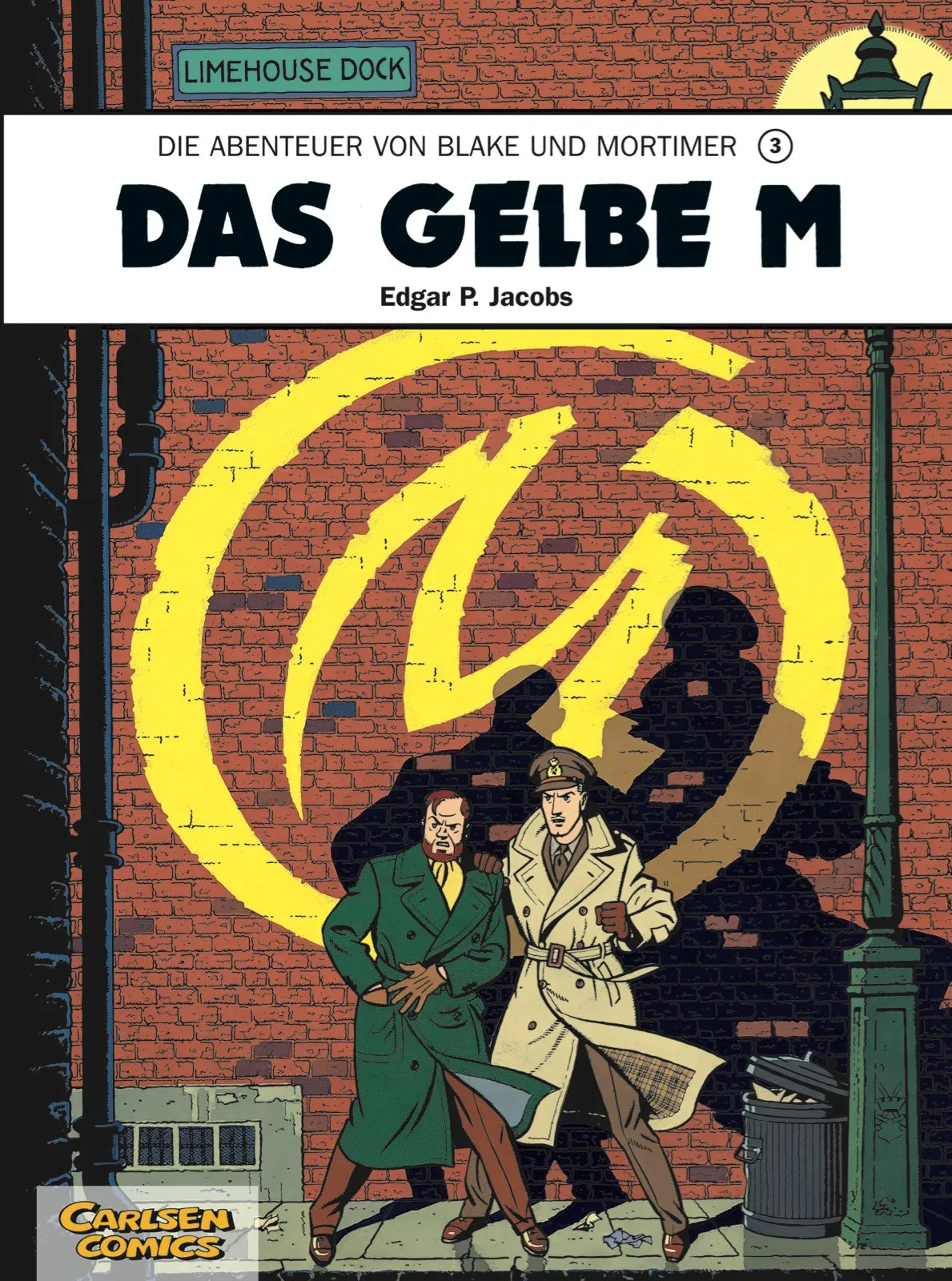 Buchcover von 'Blake und Mortimer 3: Das gelbe M' - Taschenbuch von Edgar-Pierre Jacobs