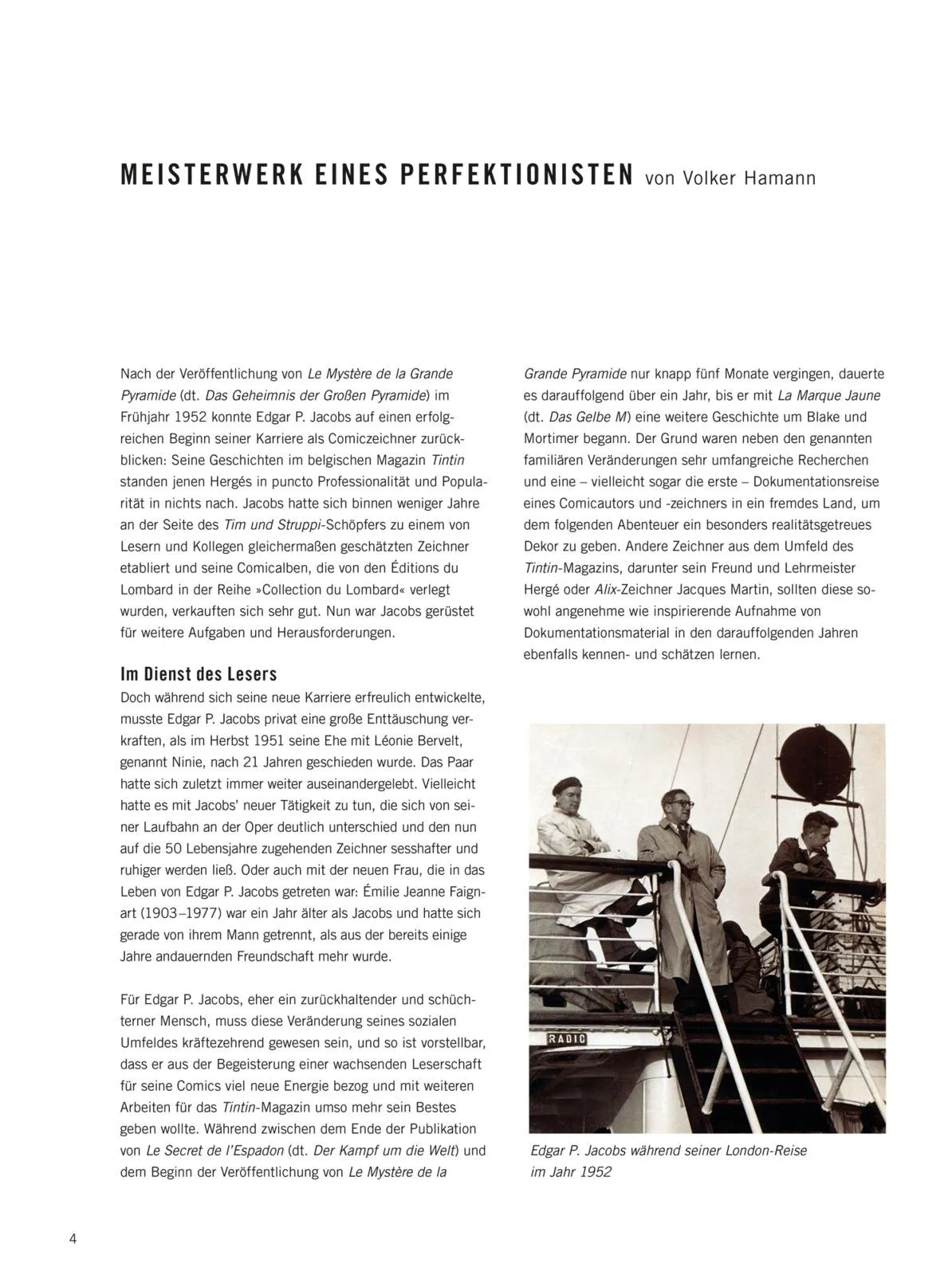 Produktansicht: Blake und Mortimer Bibliothek 3: Das gelbe M (Gebundene Ausgabe)