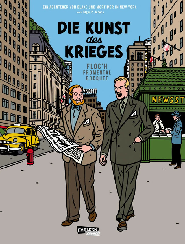 Buchcover von 'Blake und Mortimer Spezial 3: Die Kunst des Krieges' - Gebundene Ausgabe von Jean-Luc Fromental
