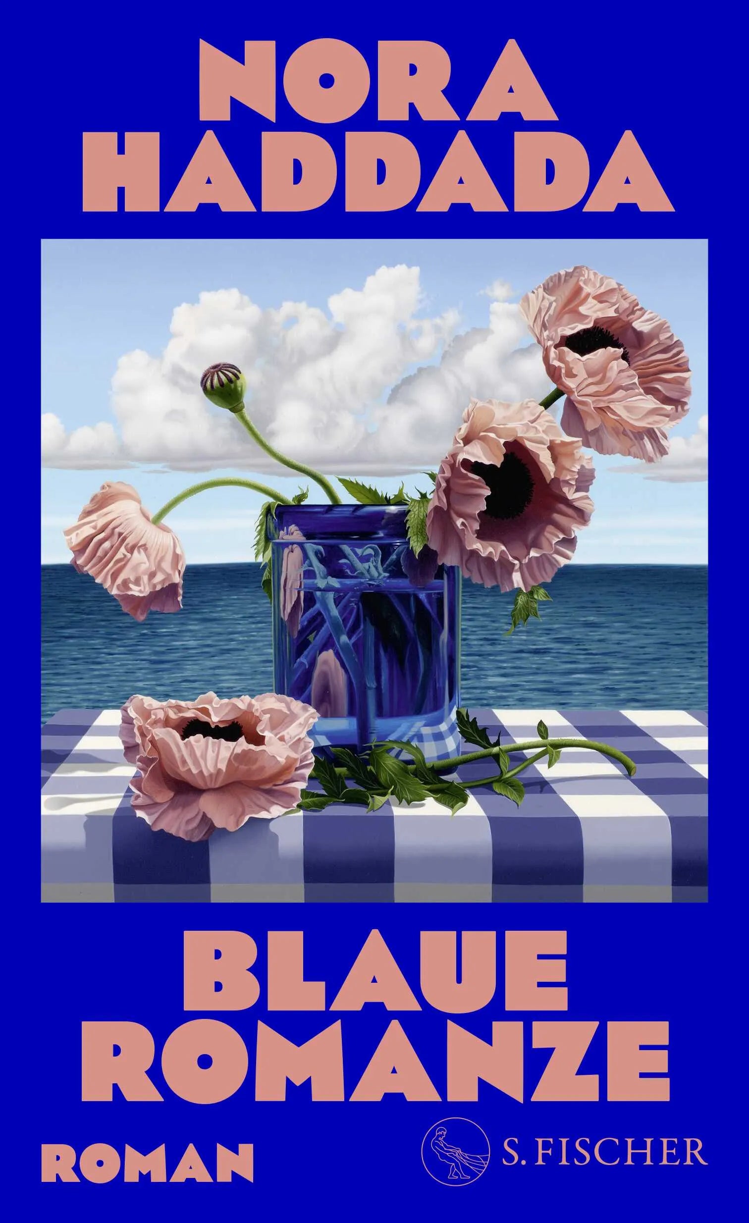 Buchcover von 'Blaue Romanze' - Gebundene Ausgabe von Nora Haddada