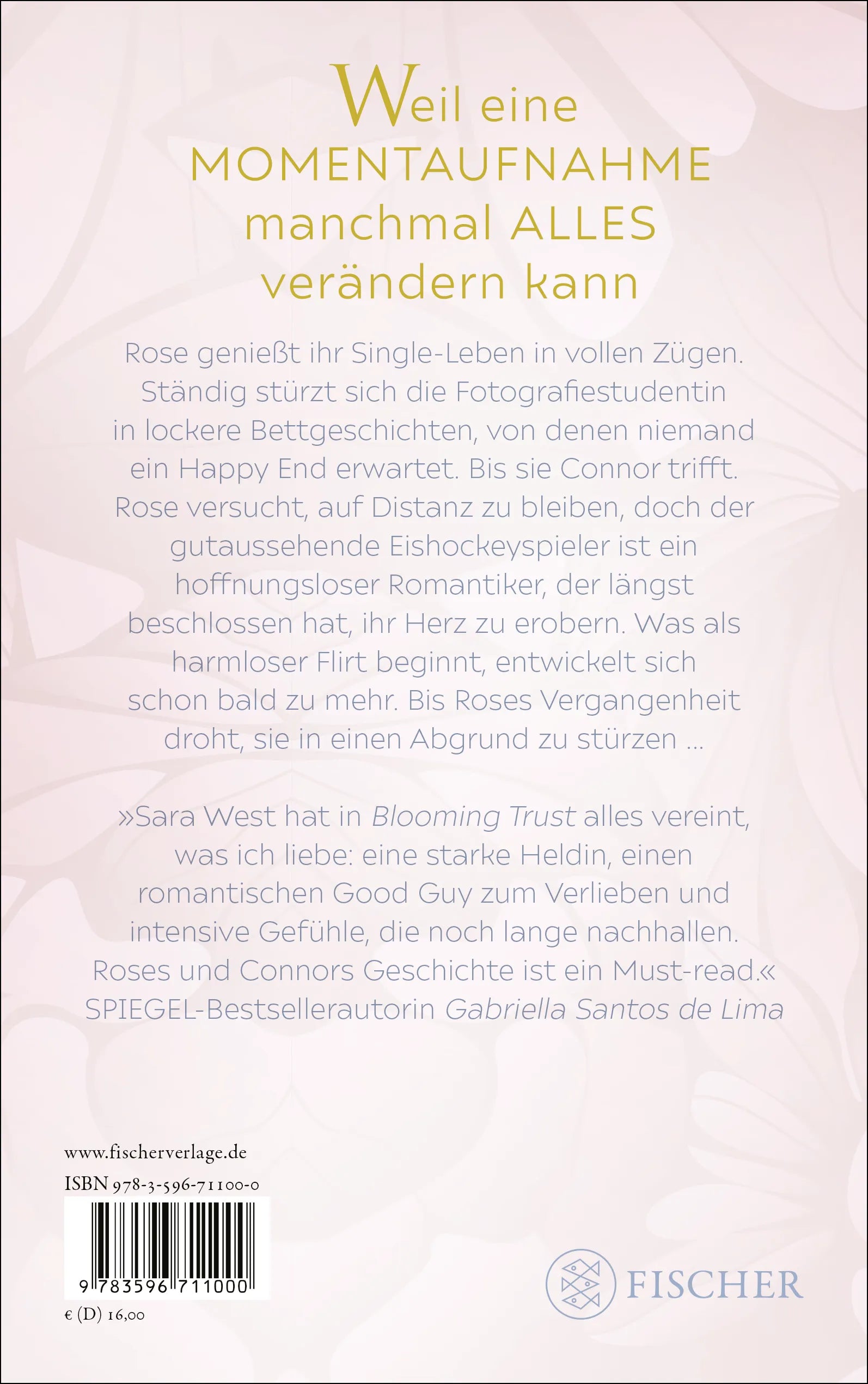 Rückseite: Blooming Trust (Paperback)